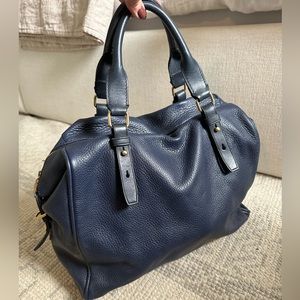 J.crew leather tote